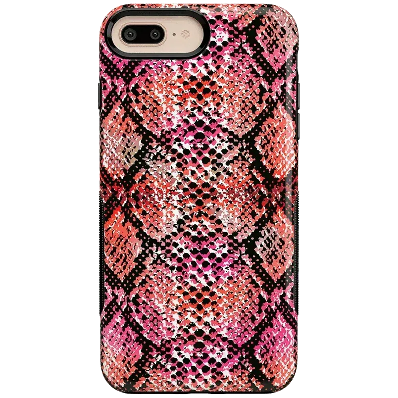 Luxury Feel Snake Along | Red Snake Skin Case  Limited Release!