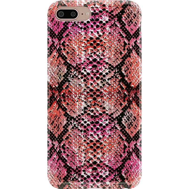 Luxury Feel Snake Along | Red Snake Skin Case  Limited Release!