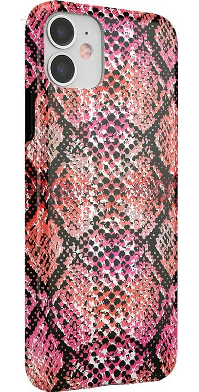 Luxury Feel Snake Along | Red Snake Skin Case  Limited Release!