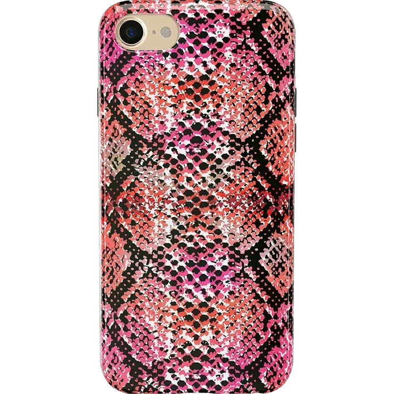 Luxury Feel Snake Along | Red Snake Skin Case  Limited Release!