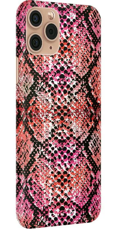 Luxury Feel Snake Along | Red Snake Skin Case  Limited Release!