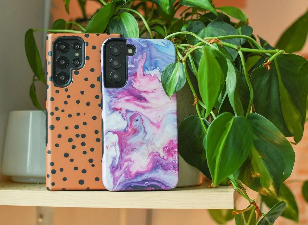 Luxury Feel Spot On | Dotted Animal Print Samsung Case  Last Few Pieces!