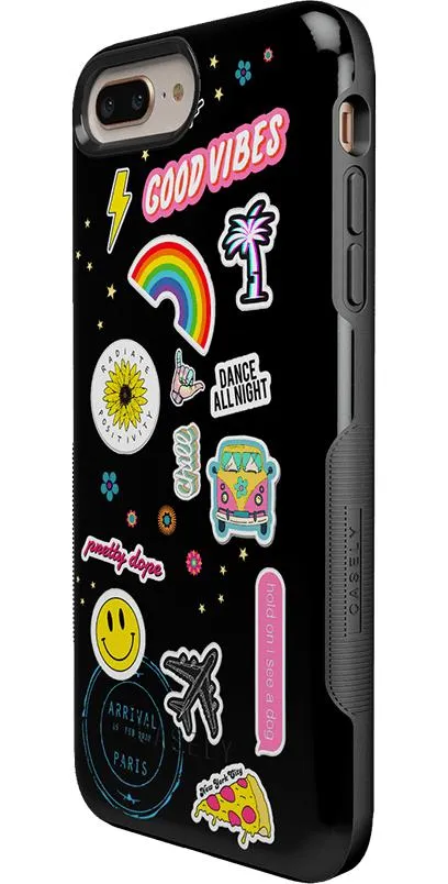 Luxury Feel Stuck on U | Festival Sticker Floral Case  Last Chance!