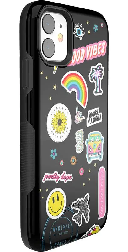 Luxury Feel Stuck on U | Festival Sticker Floral Case  Last Chance!