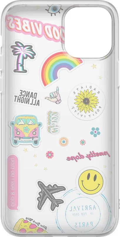 Luxury Feel Stuck on U | Festival Sticker Floral Case  Last Chance!