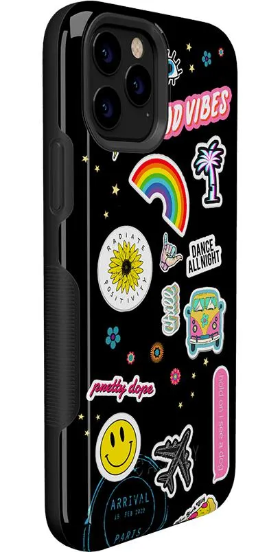 Luxury Feel Stuck on U | Festival Sticker Floral Case  Last Chance!