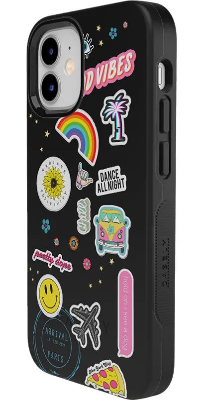 Luxury Feel Stuck on U | Festival Sticker Floral Case  Last Chance!