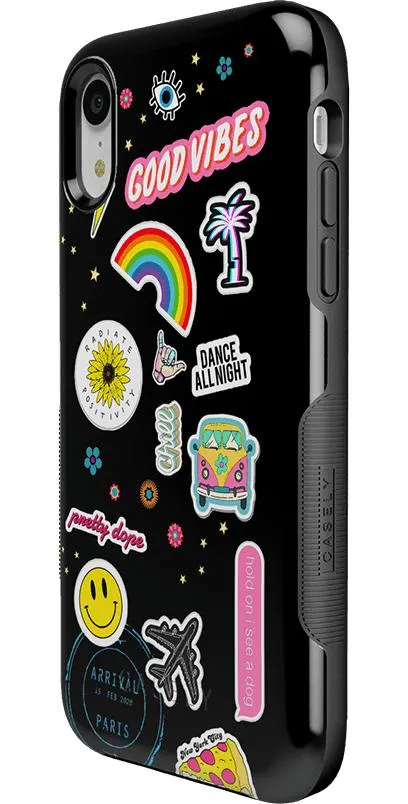 Luxury Feel Stuck on U | Festival Sticker Floral Case  Last Chance!
