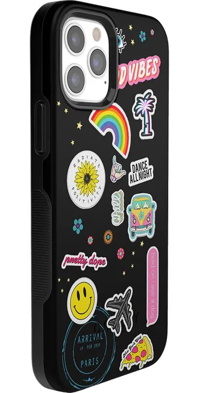 Luxury Feel Stuck on U | Festival Sticker Floral Case  Last Chance!