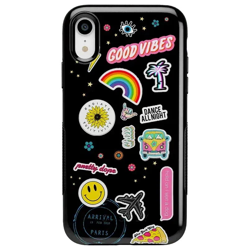 Luxury Feel Stuck on U | Festival Sticker Floral Case  Last Chance!