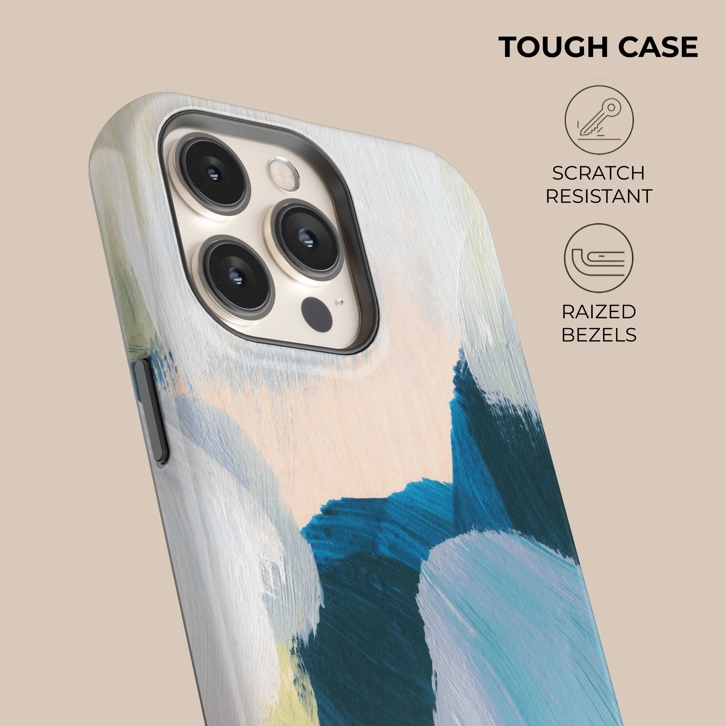 Luxury Feel Summer Canvas Phone Case  Last Few Pieces!