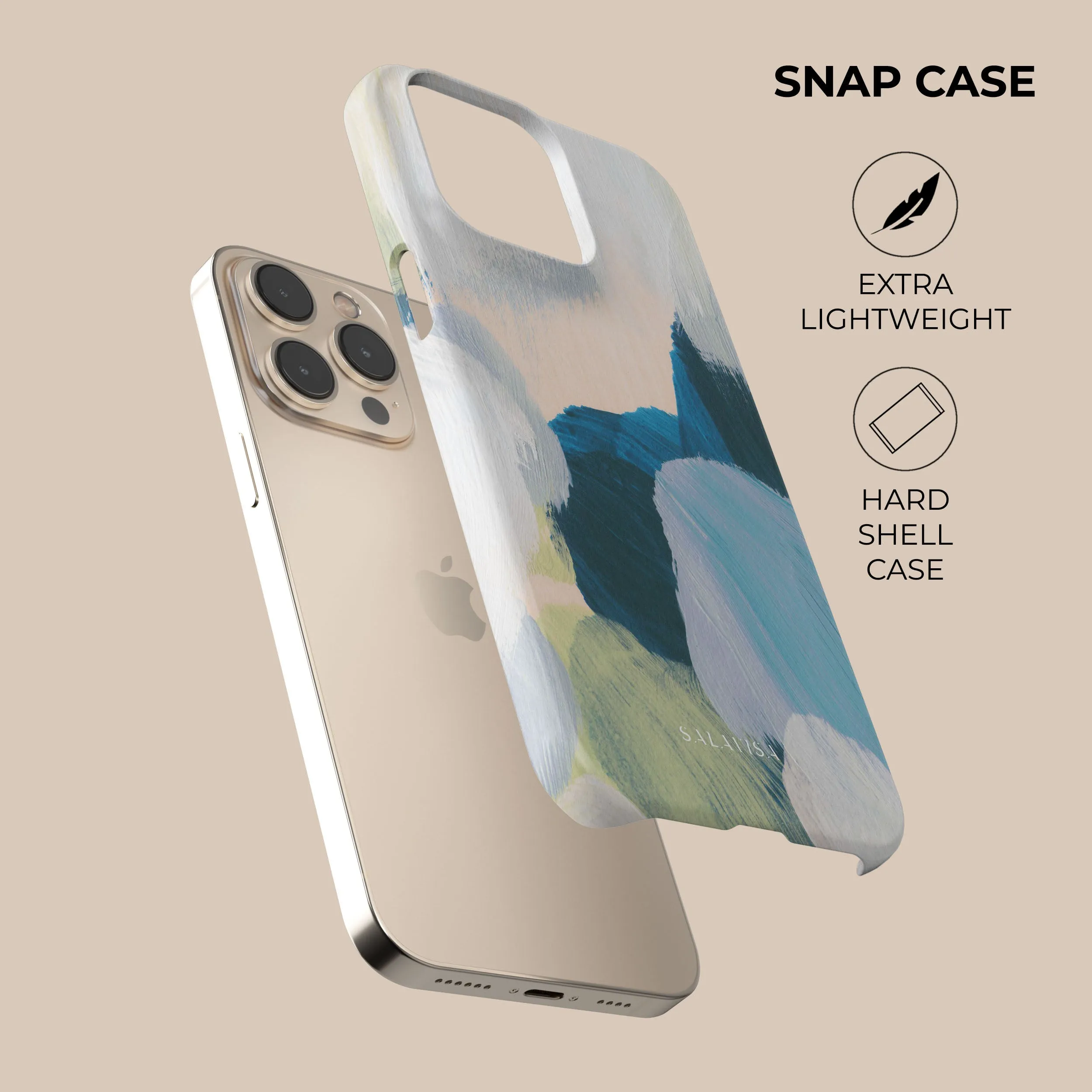 Luxury Feel Summer Canvas Phone Case  Last Few Pieces!