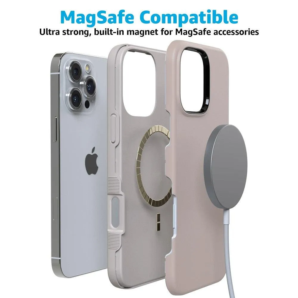 Luxury Feel Taupe on Nude | Ultra-Protective Bold Case  Almost Gone!