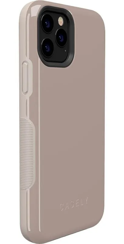 Luxury Feel Taupe on Nude | Ultra-Protective Bold Case  Almost Gone!