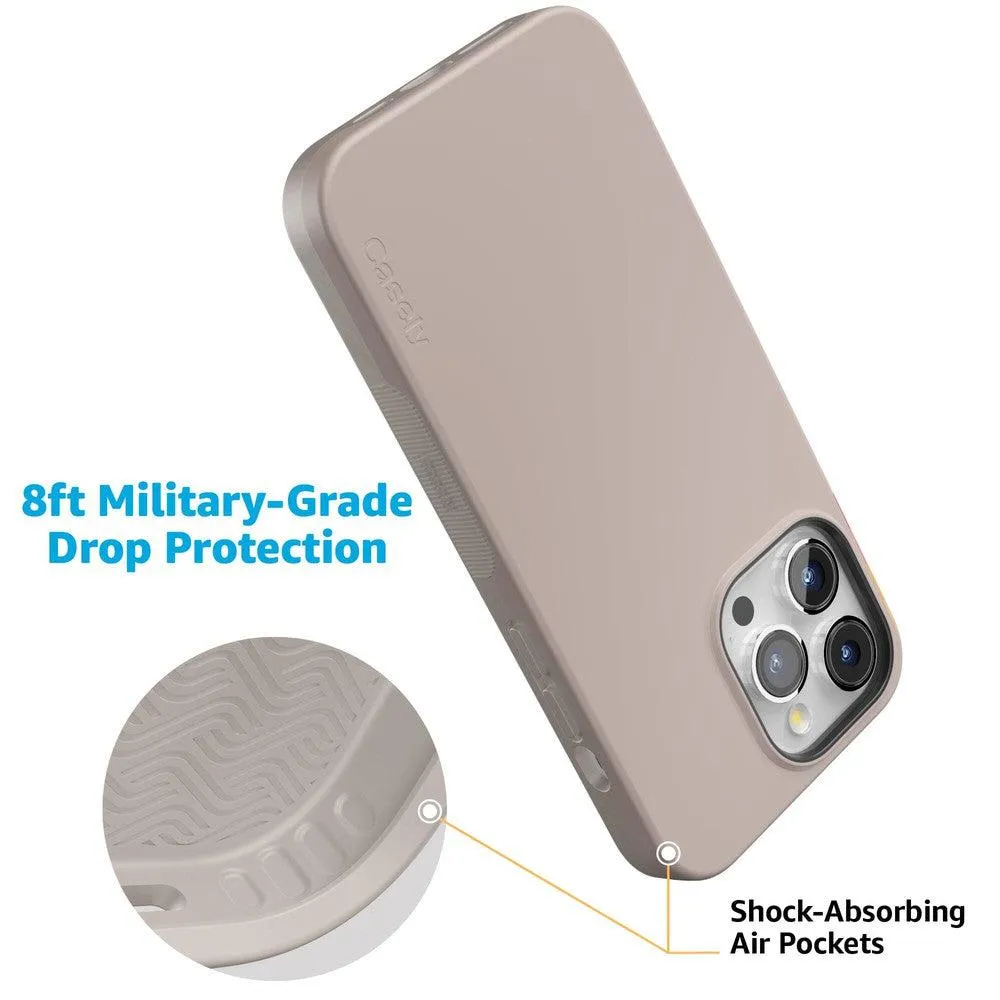 Luxury Feel Taupe on Nude | Ultra-Protective Bold Case  Almost Gone!