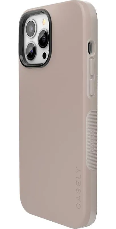 Luxury Feel Taupe on Nude | Ultra-Protective Bold Case  Almost Gone!