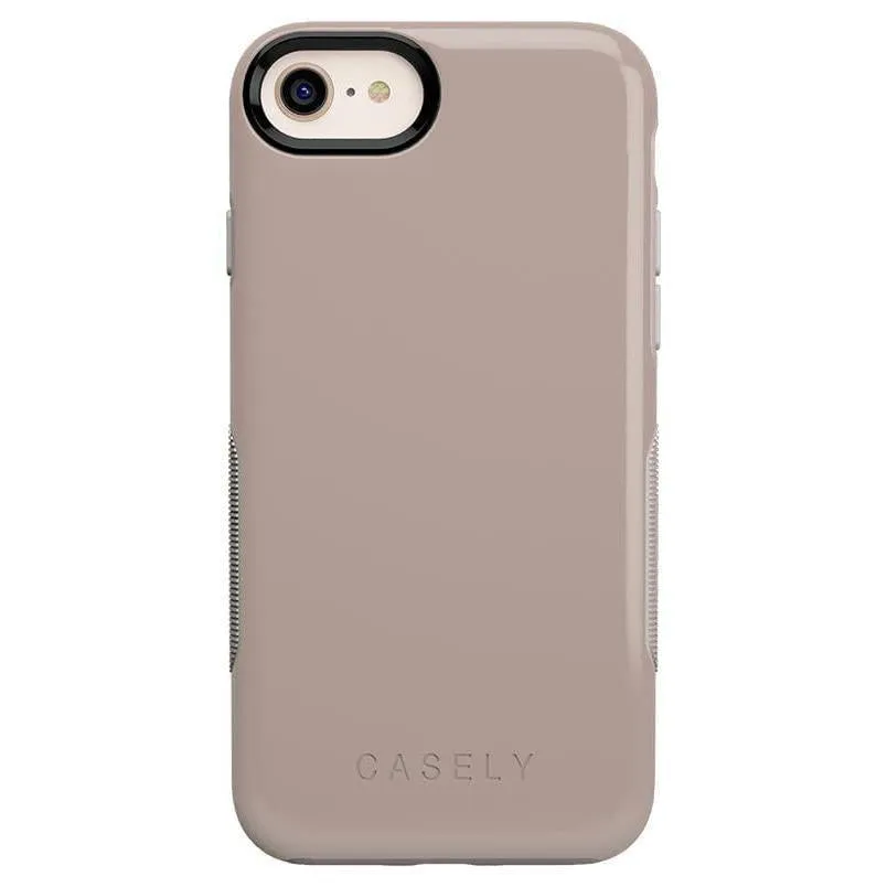 Luxury Feel Taupe on Nude | Ultra-Protective Bold Case  Almost Gone!