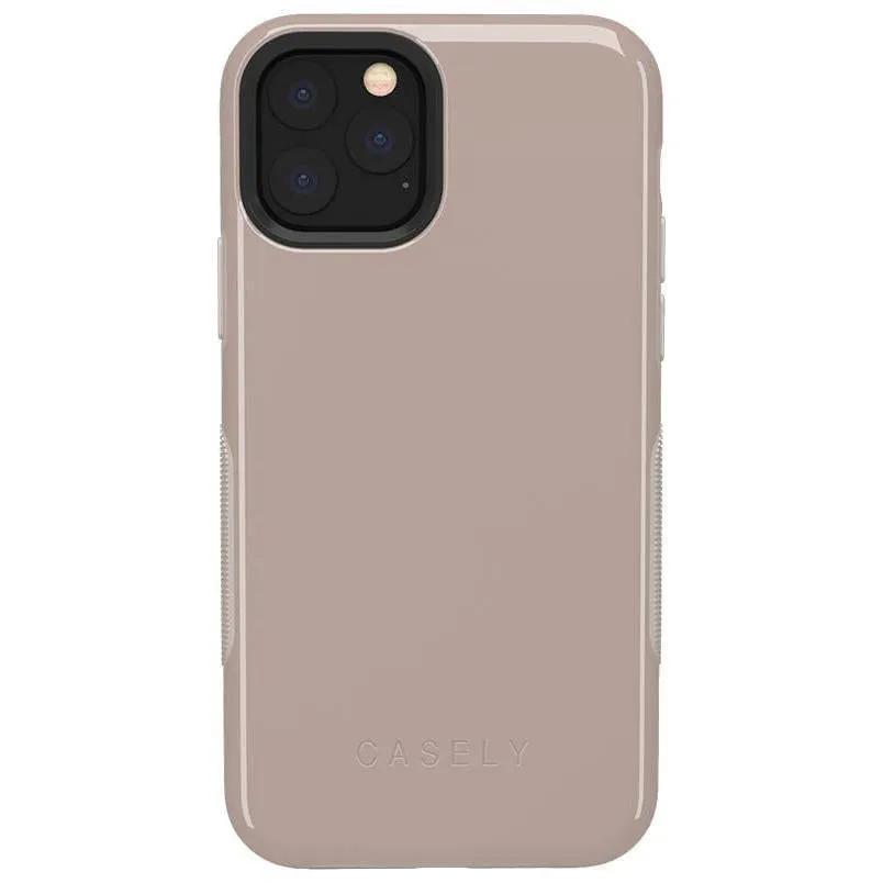 Luxury Feel Taupe on Nude | Ultra-Protective Bold Case  Almost Gone!