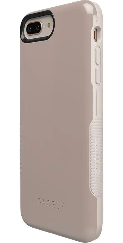Luxury Feel Taupe on Nude | Ultra-Protective Bold Case  Almost Gone!