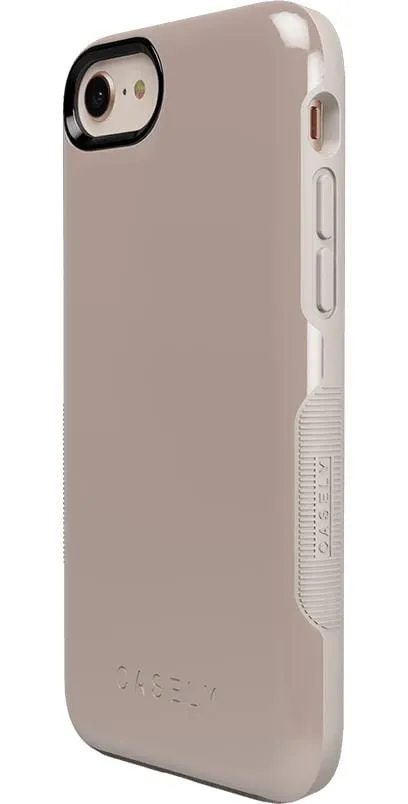 Luxury Feel Taupe on Nude | Ultra-Protective Bold Case  Almost Gone!