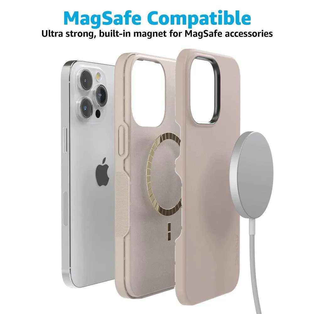 Luxury Feel Taupe on Nude | Ultra-Protective Bold Case  Almost Gone!