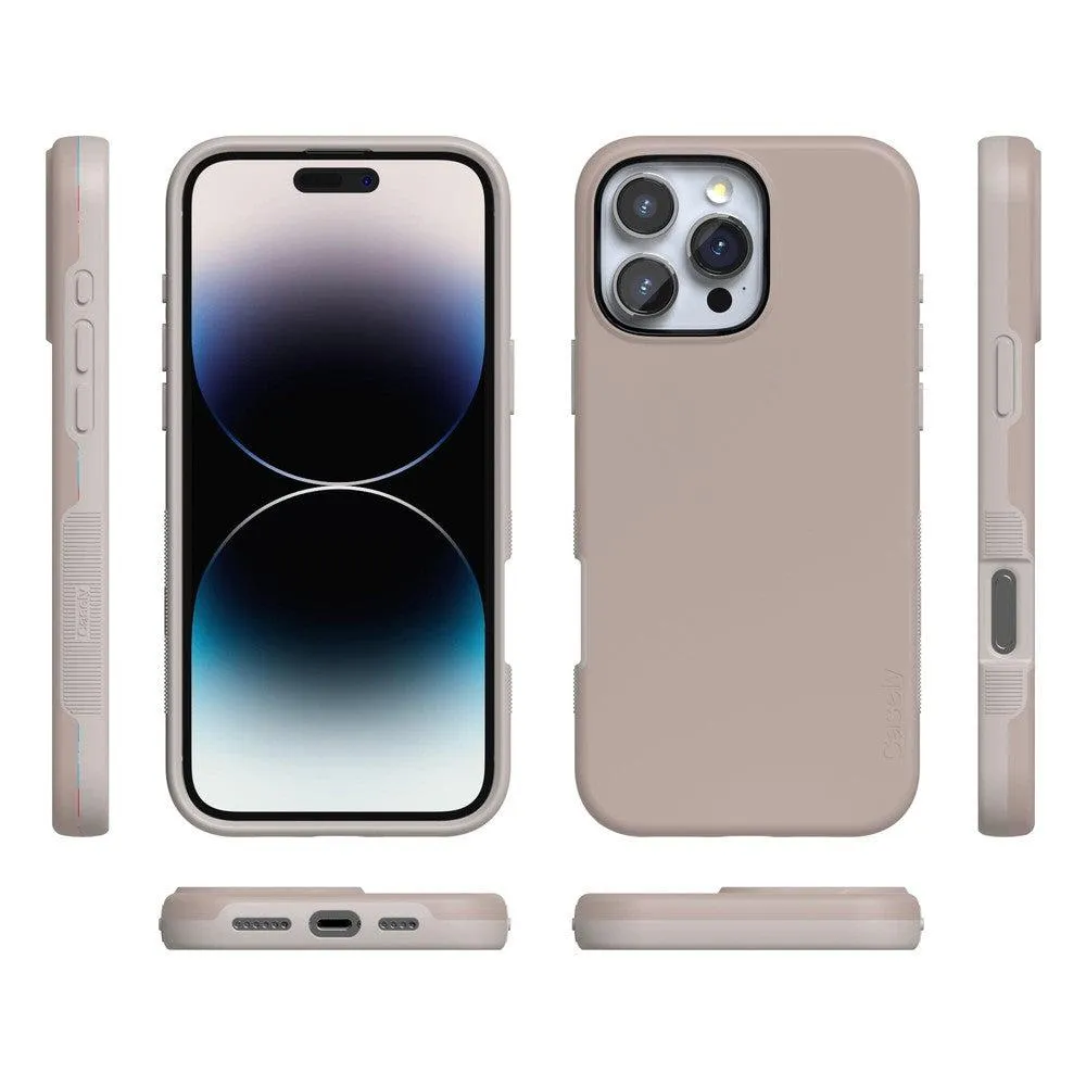 Luxury Feel Taupe on Nude | Ultra-Protective Bold Case  Almost Gone!