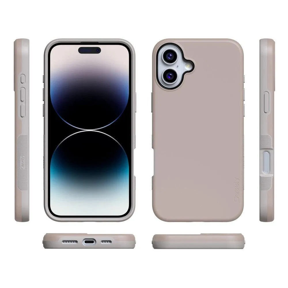 Luxury Feel Taupe on Nude | Ultra-Protective Bold Case  Almost Gone!
