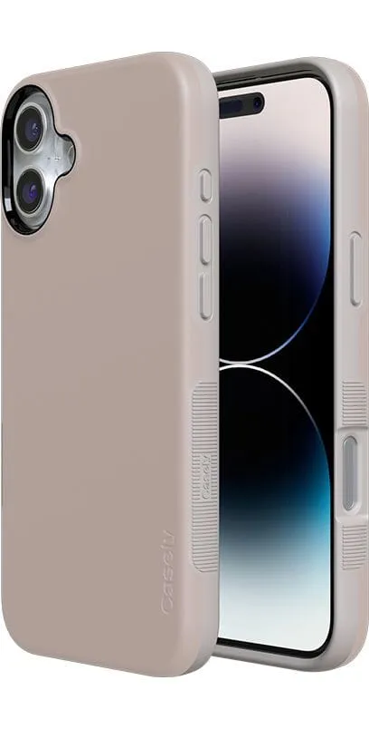 Luxury Feel Taupe on Nude | Ultra-Protective Bold Case  Almost Gone!