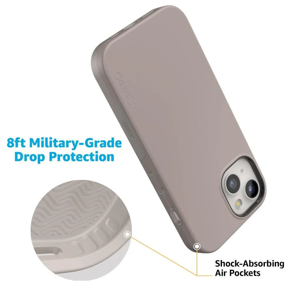 Luxury Feel Taupe on Nude | Ultra-Protective Bold Case  Almost Gone!