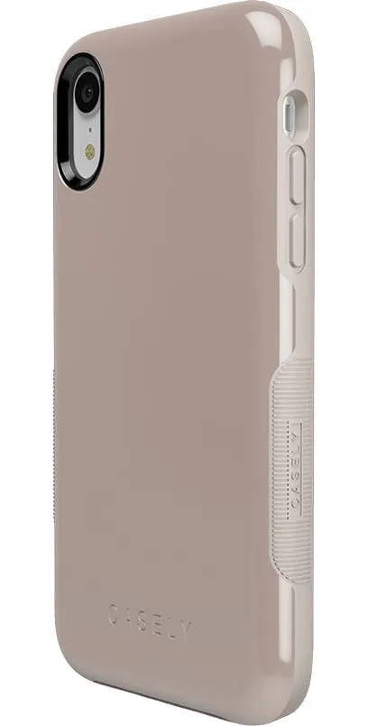 Luxury Feel Taupe on Nude | Ultra-Protective Bold Case  Almost Gone!