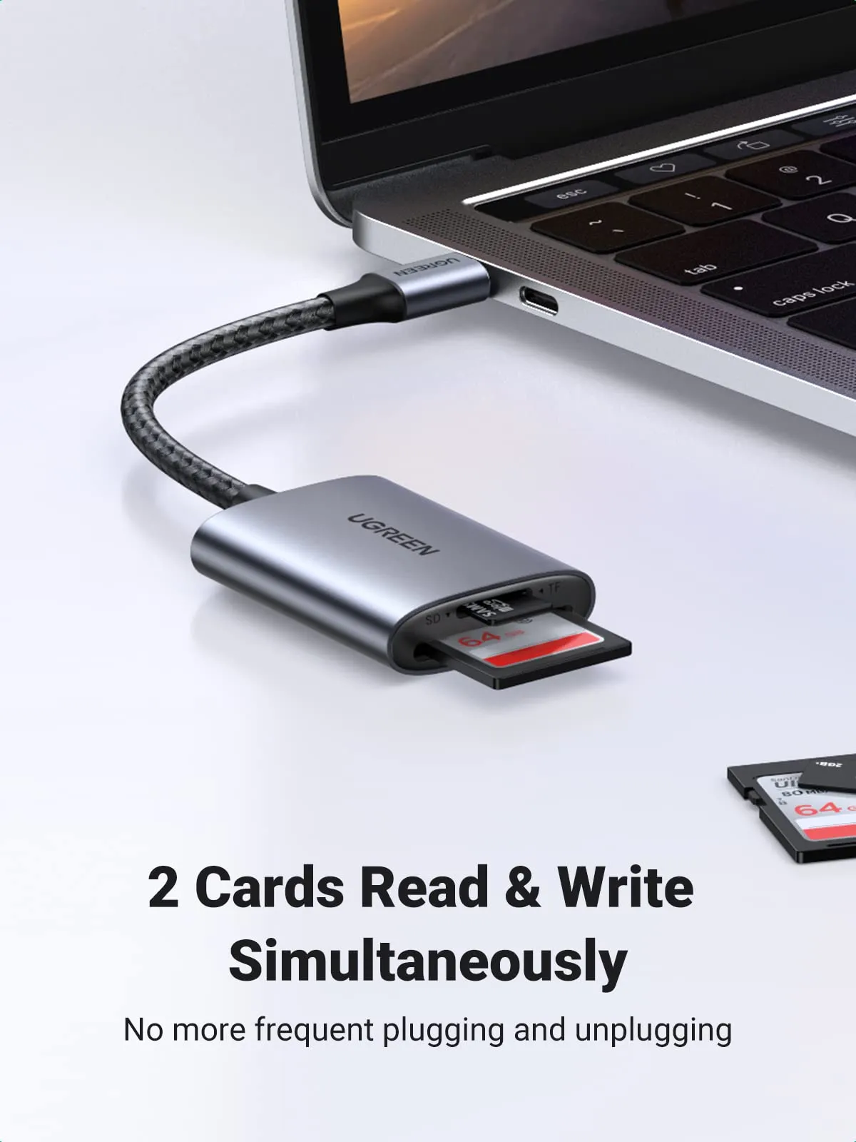 Luxury Feel UGREEN 2 in 1 USB C SD Card Reader  Going Fast!