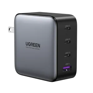 Luxury Feel UGREEN Nexode 100W USB C GaN Charger-4 Ports Wall Charger  Ends Soon!