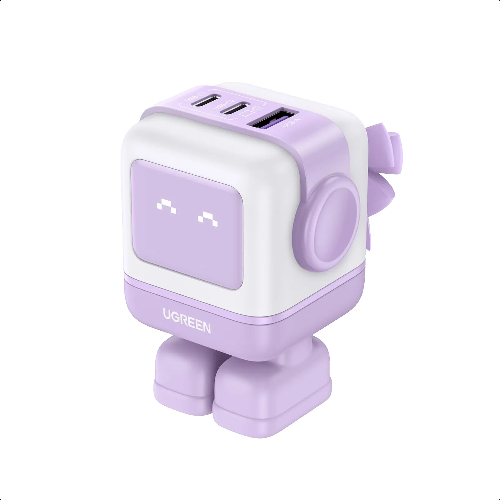 Luxury Feel UGREEN Uno Charger 65W (Purple)  Ends Soon!
