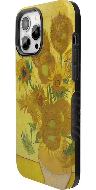 Luxury Feel Van Gogh | Sunflowers Floral Case  Limited Release!