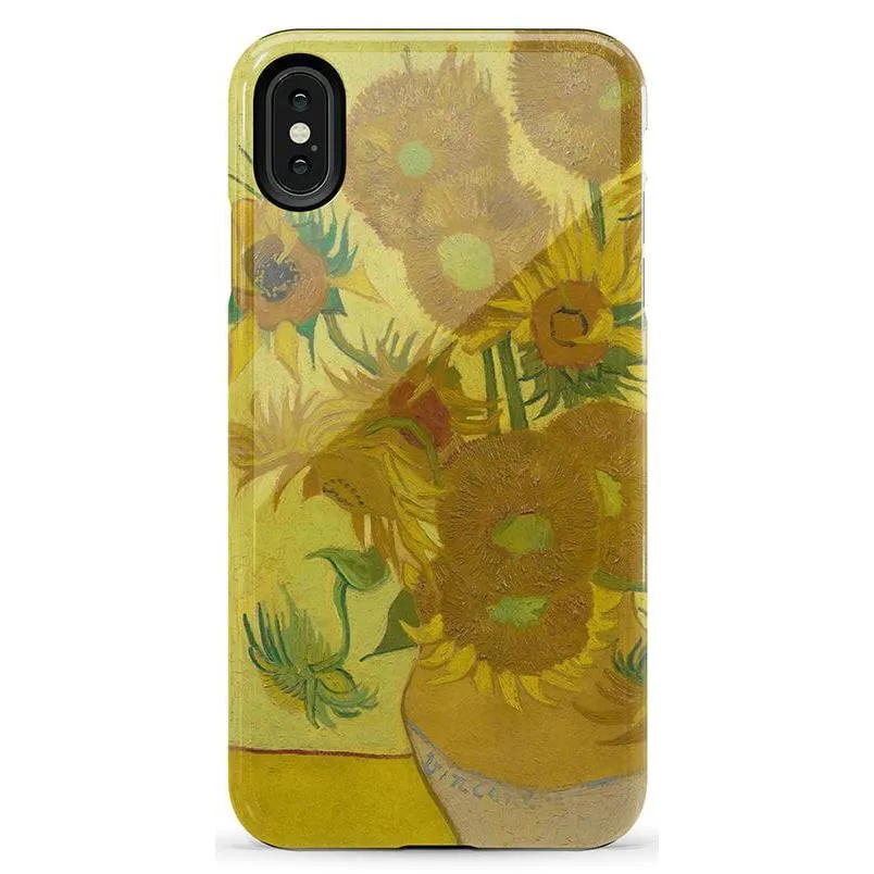 Luxury Feel Van Gogh | Sunflowers Floral Case  Limited Release!