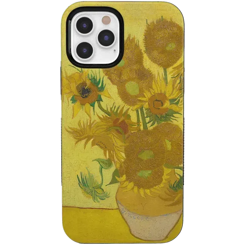 Luxury Feel Van Gogh | Sunflowers Floral Case  Limited Release!