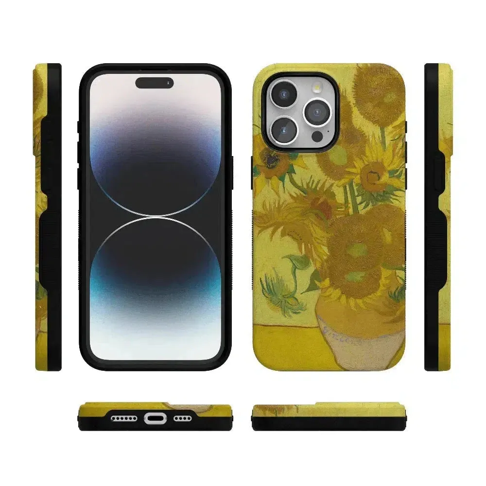 Luxury Feel Van Gogh | Sunflowers Floral Case  Limited Release!