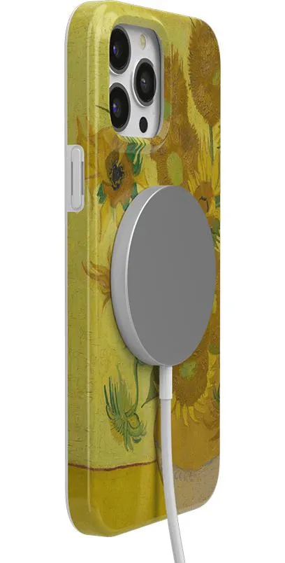 Luxury Feel Van Gogh | Sunflowers Floral Case  Limited Release!