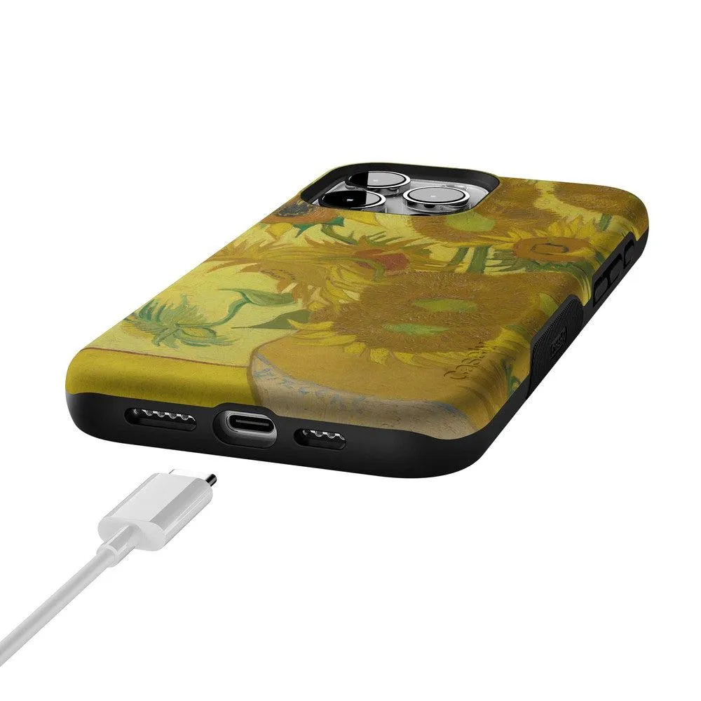 Luxury Feel Van Gogh | Sunflowers Floral Case  Limited Release!