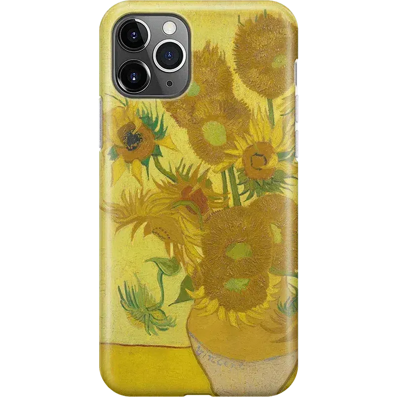 Luxury Feel Van Gogh | Sunflowers Floral Case  Limited Release!