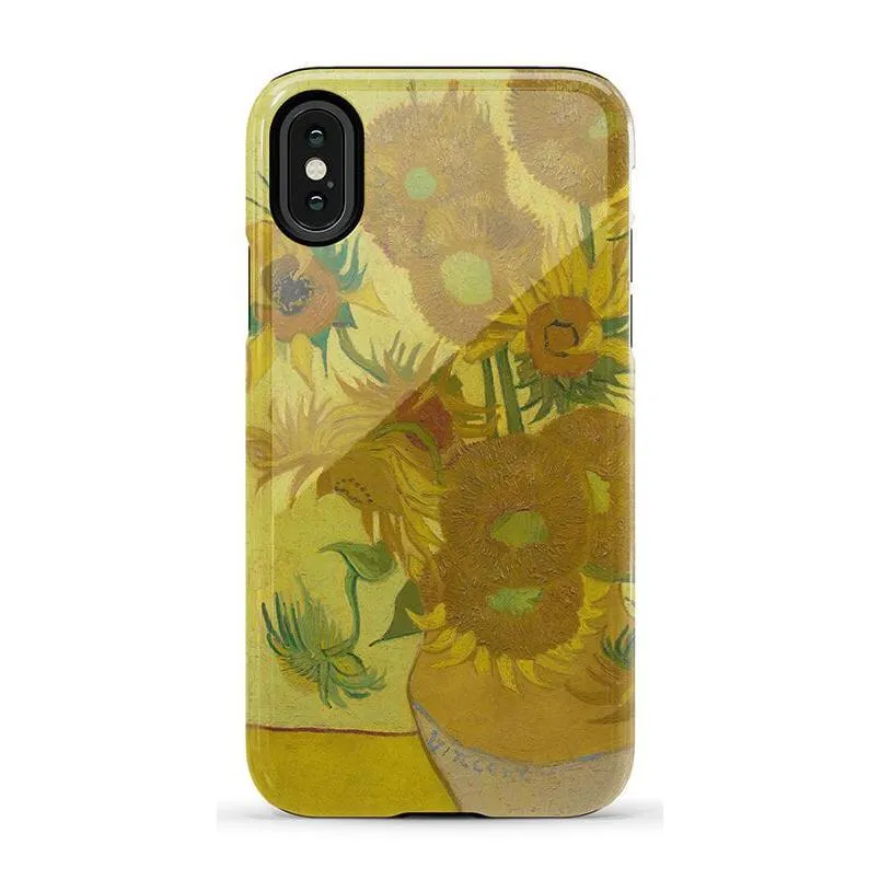 Luxury Feel Van Gogh | Sunflowers Floral Case  Limited Release!