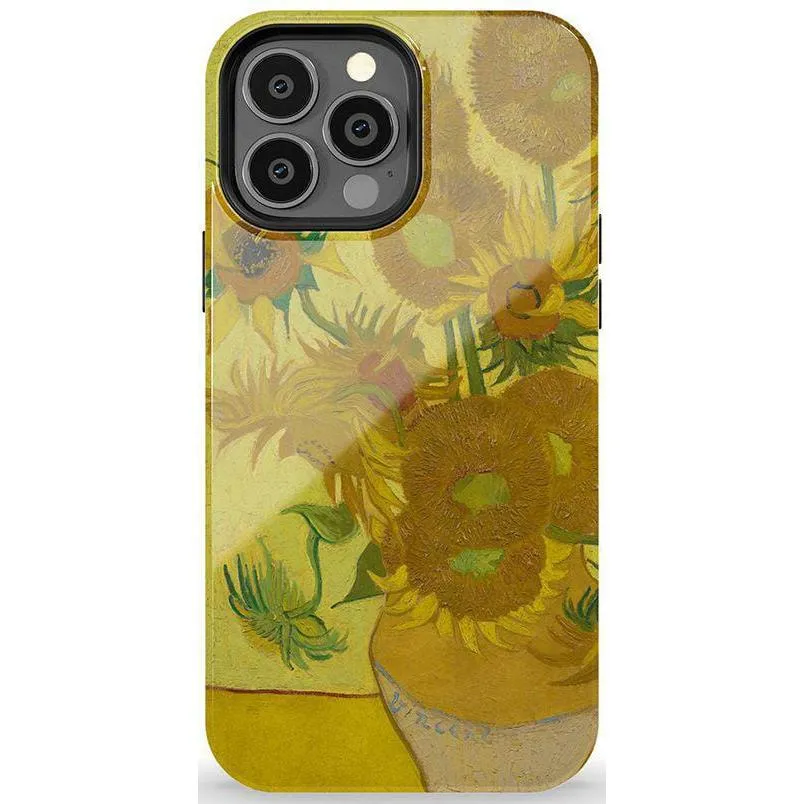 Luxury Feel Van Gogh | Sunflowers Floral Case  Limited Release!