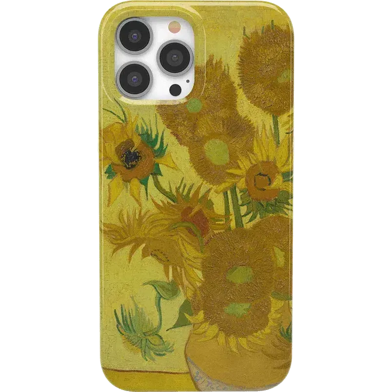 Luxury Feel Van Gogh | Sunflowers Floral Case  Limited Release!