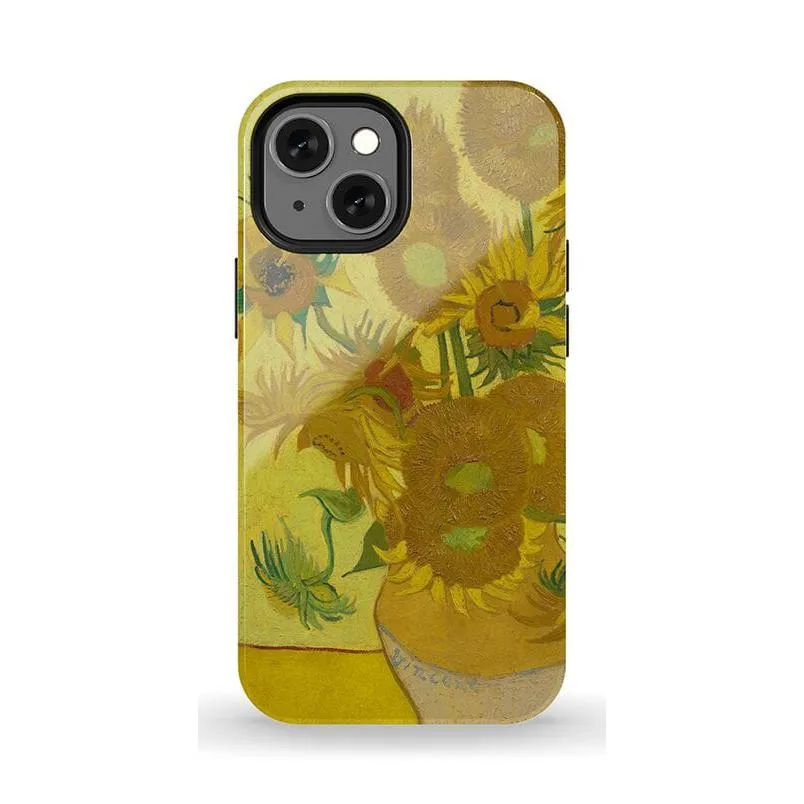 Luxury Feel Van Gogh | Sunflowers Floral Case  Limited Release!