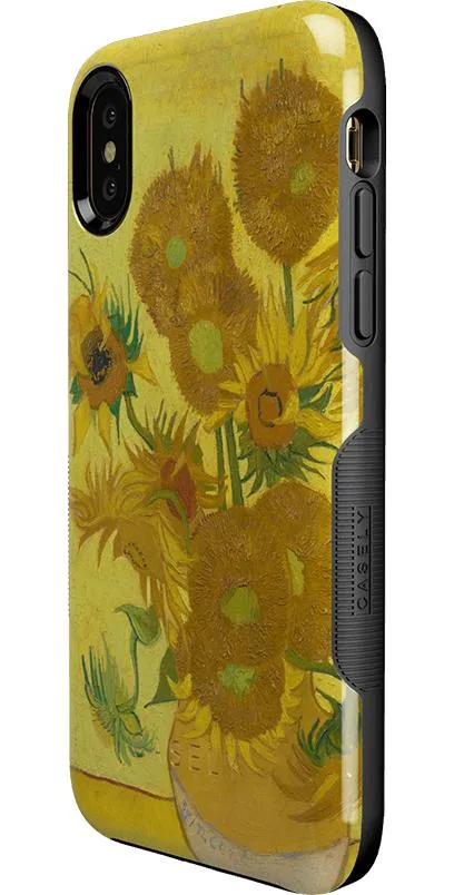 Luxury Feel Van Gogh | Sunflowers Floral Case  Limited Release!