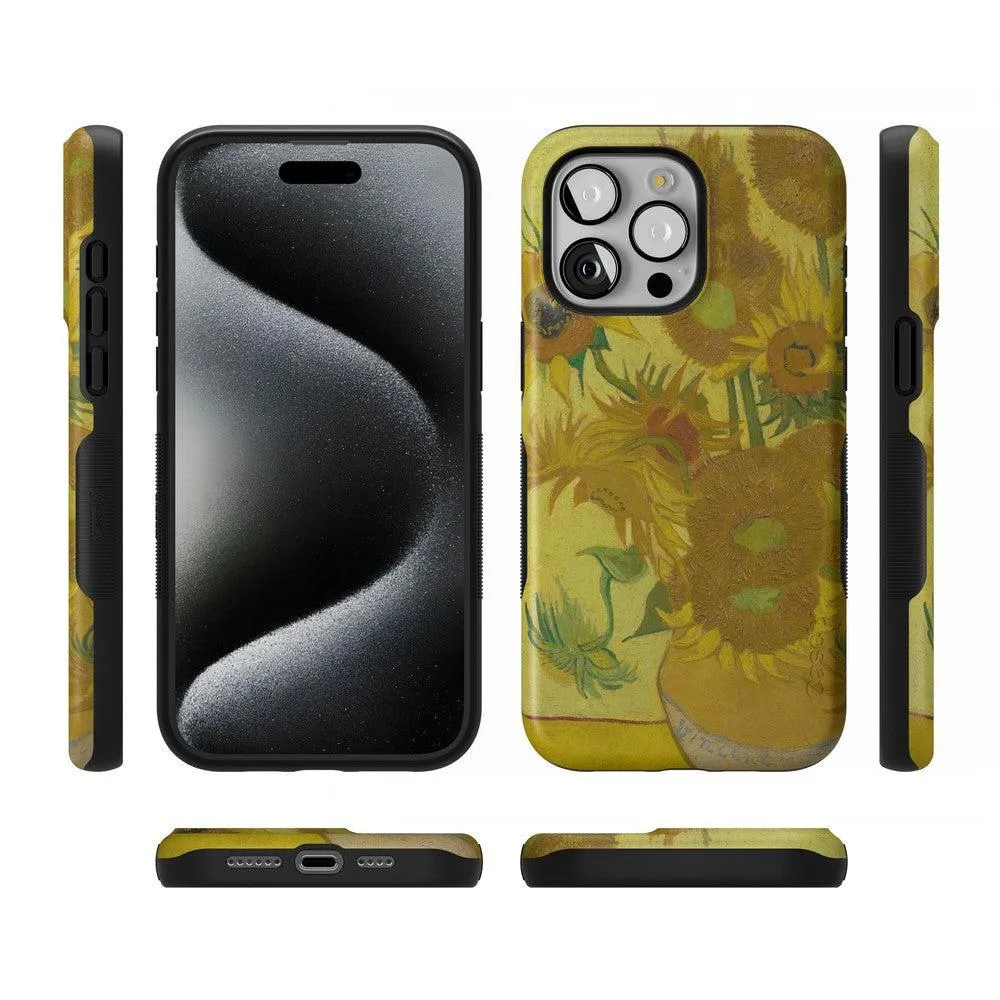 Luxury Feel Van Gogh | Sunflowers Floral Case  Limited Release!