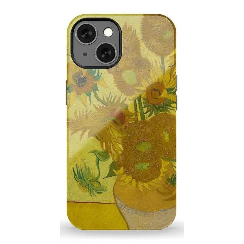 Luxury Feel Van Gogh | Sunflowers Floral Case  Limited Release!