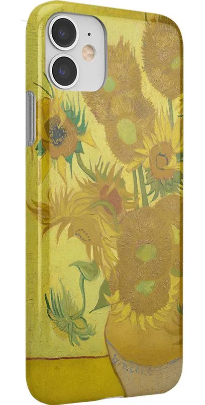 Luxury Feel Van Gogh | Sunflowers Floral Case  Limited Release!