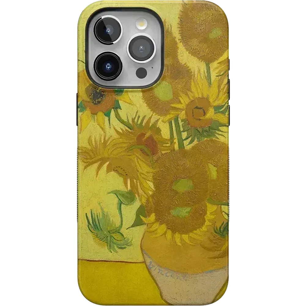 Luxury Feel Van Gogh | Sunflowers Floral Case  Limited Release!