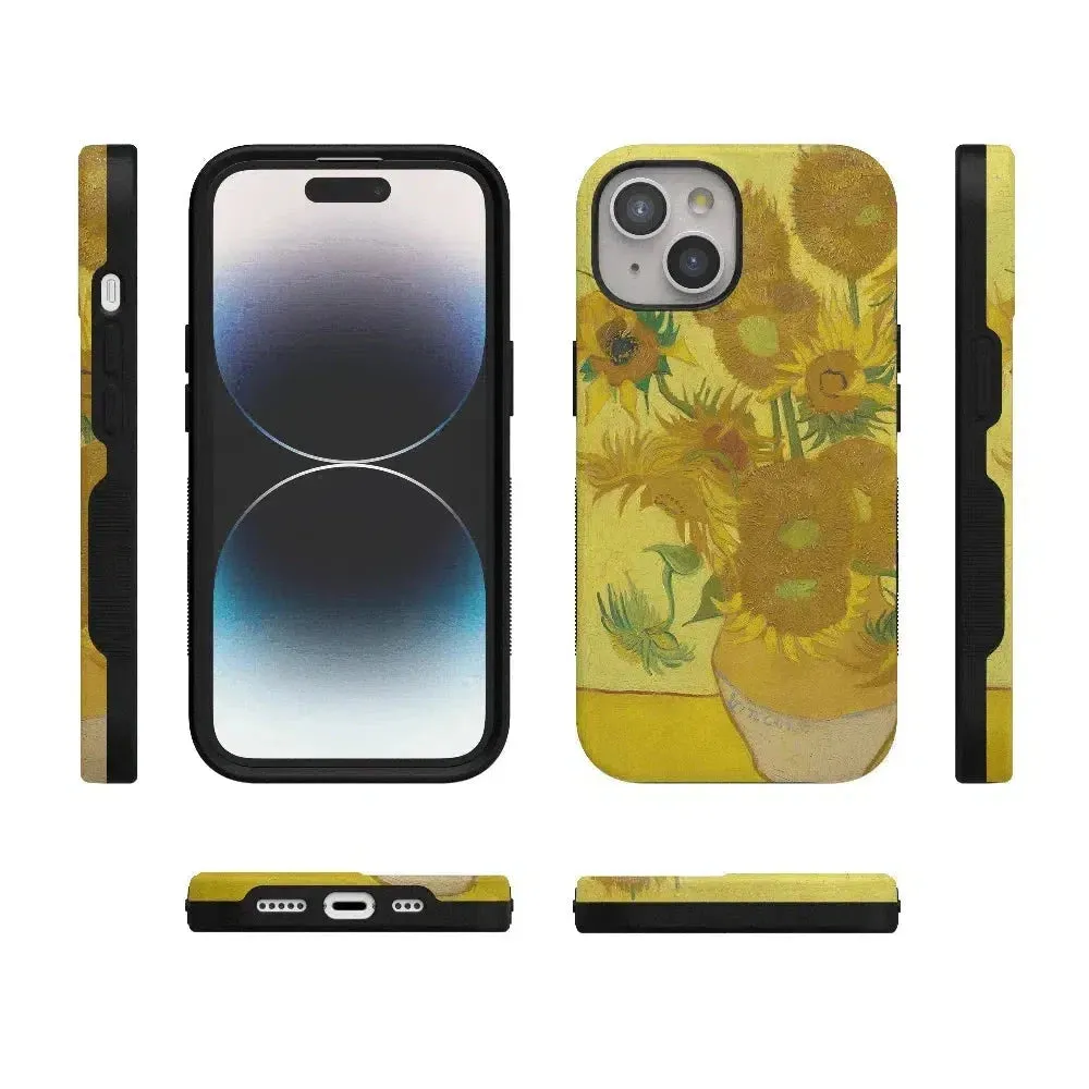 Luxury Feel Van Gogh | Sunflowers Floral Case  Limited Release!